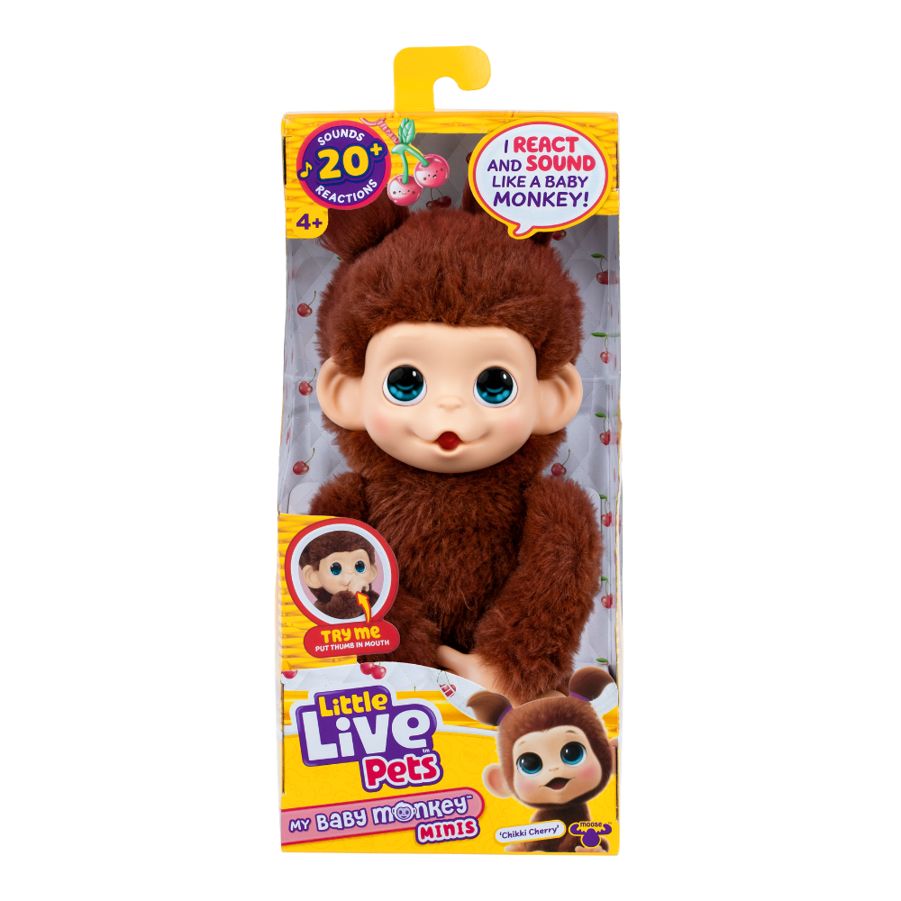 Little Live Pets  | Little Live Pets My Baby Mini Monkey S3