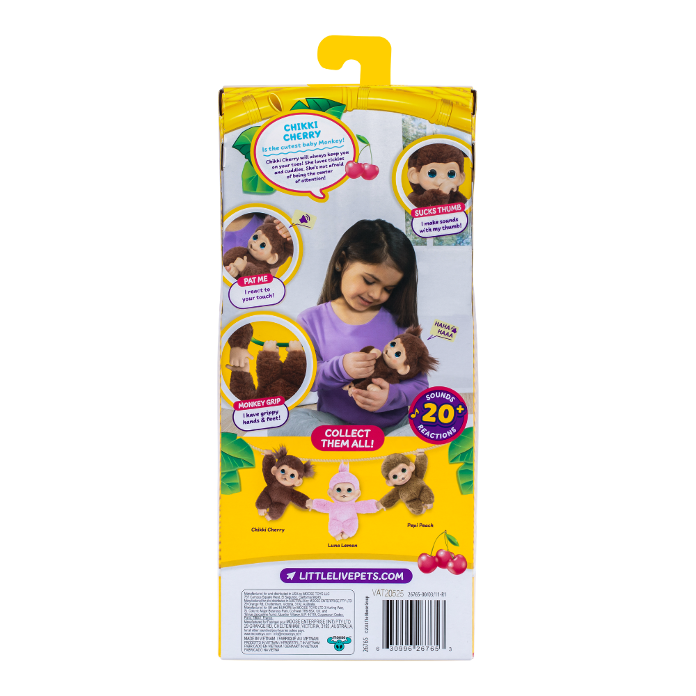 Little Live Pets  | Little Live Pets My Baby Mini Monkey S3