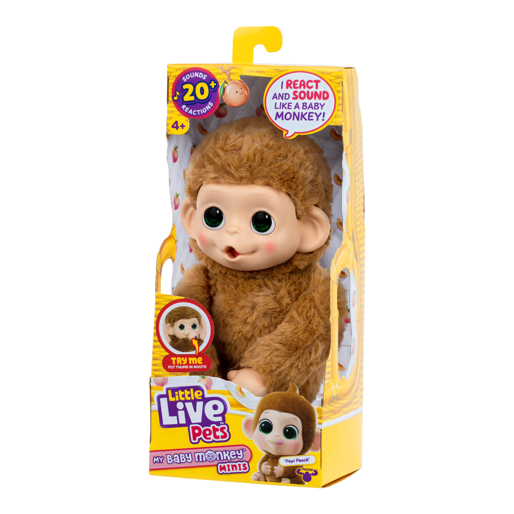 Little Live Pets  | Little Live Pets My Baby Mini Monkey S3