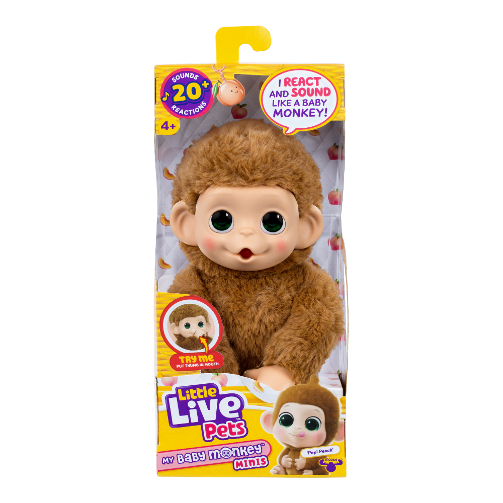 Little Live Pets  | Little Live Pets My Baby Mini Monkey S3