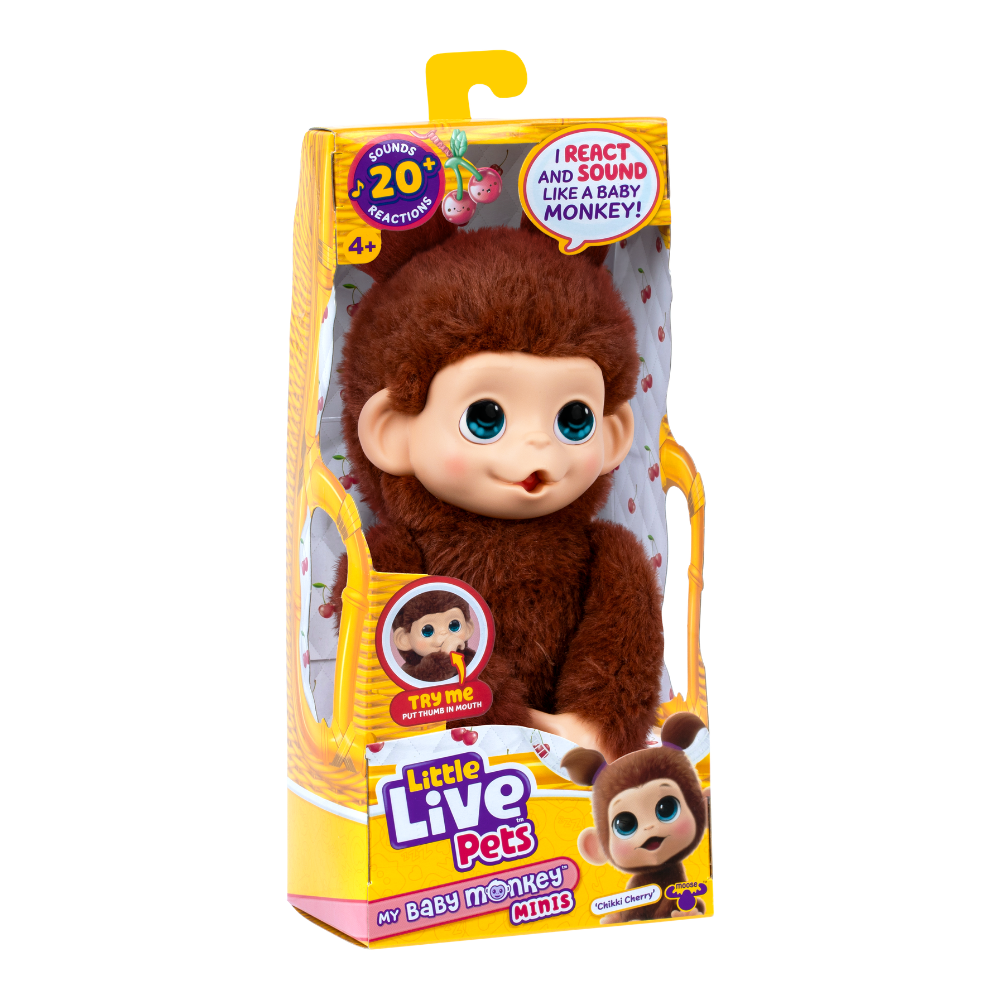 Little Live Pets  | Little Live Pets My Baby Mini Monkey S3