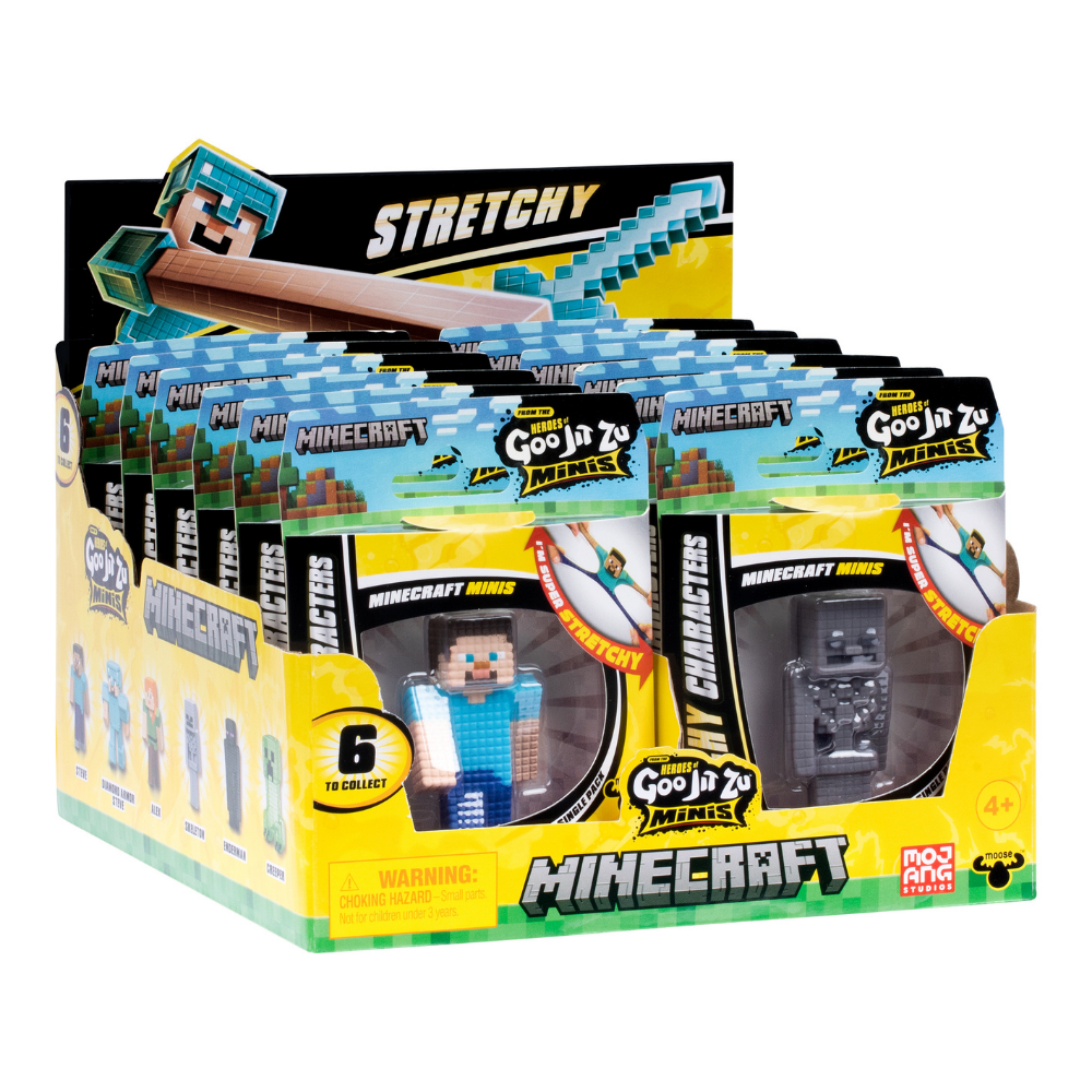 Goo Jit Zu  | Goo Jit Zu Minecraft Mini X 1 Surt. Cdu