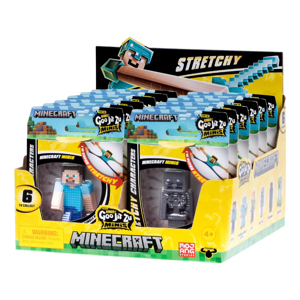 Goo Jit Zu  | Goo Jit Zu Minecraft Mini X 1 Surt. Cdu