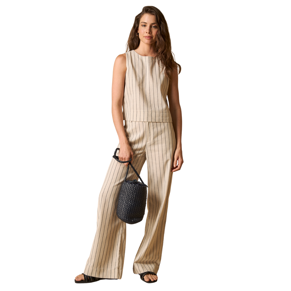 Esprit | Pantalón Wide Leg con Estampado para Dama