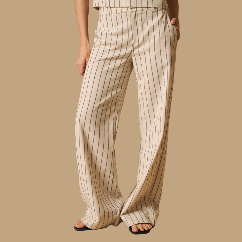 Esprit | Pantalón Wide Leg con Estampado para Dama