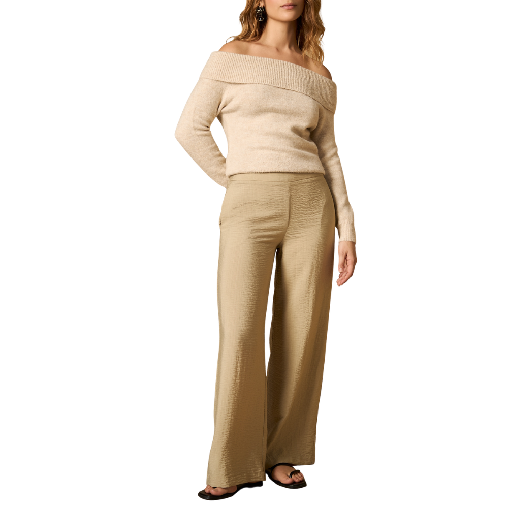 Esprit | Pantalón Palazzo Fluido para Dama