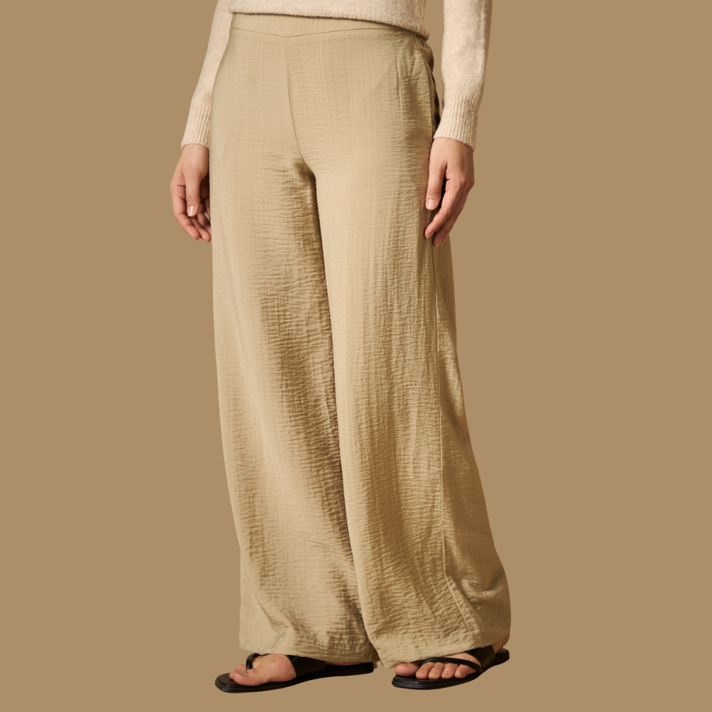Esprit | Pantalón Palazzo Fluido para Dama