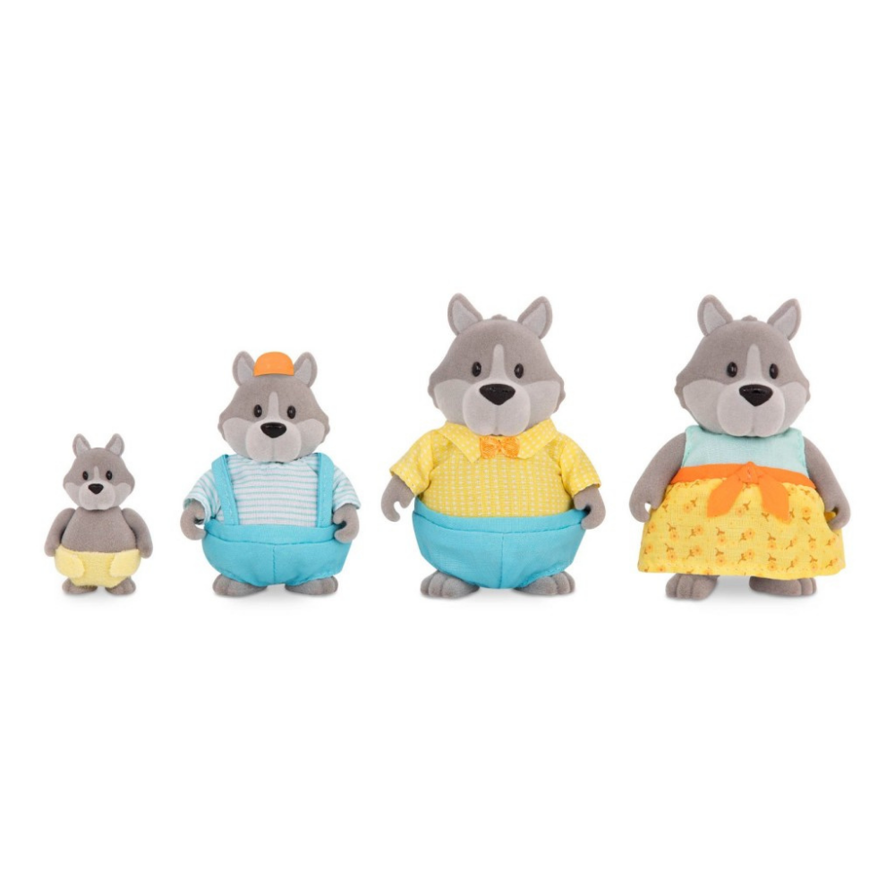 Li&#39;l Woodzeez | Familia de lobos