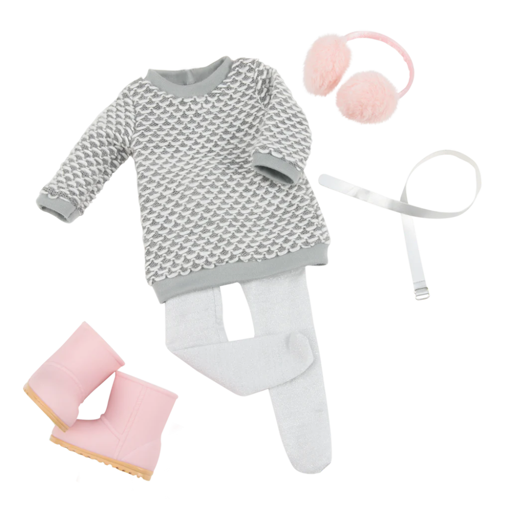 Our Generation | Sweater Dress Outfit