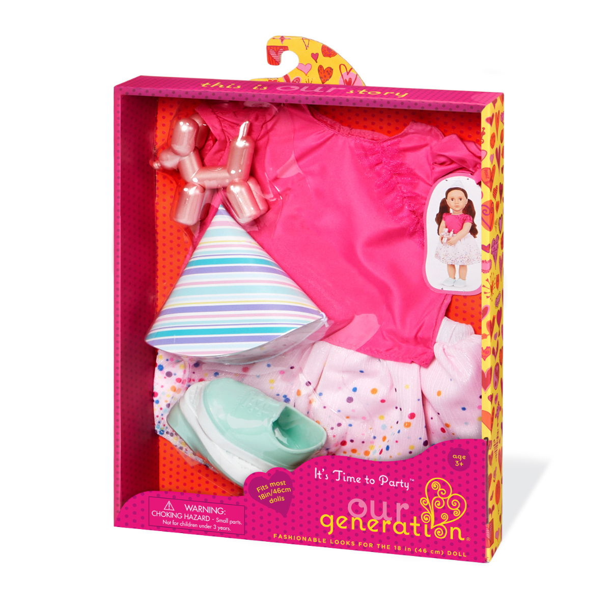 Our Generation |  Doll Birthday Outfit