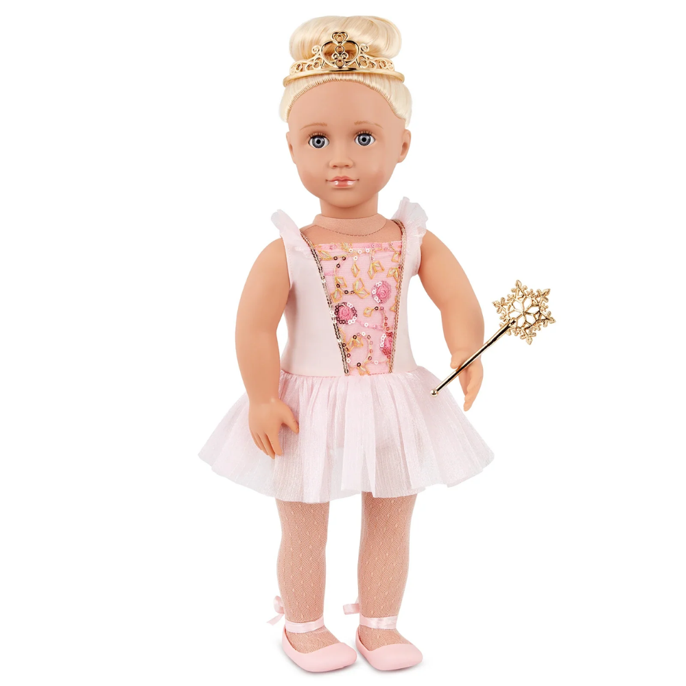 Our Generation | Doll Sugar Plum Fairy Outfit & Wand - Lalia