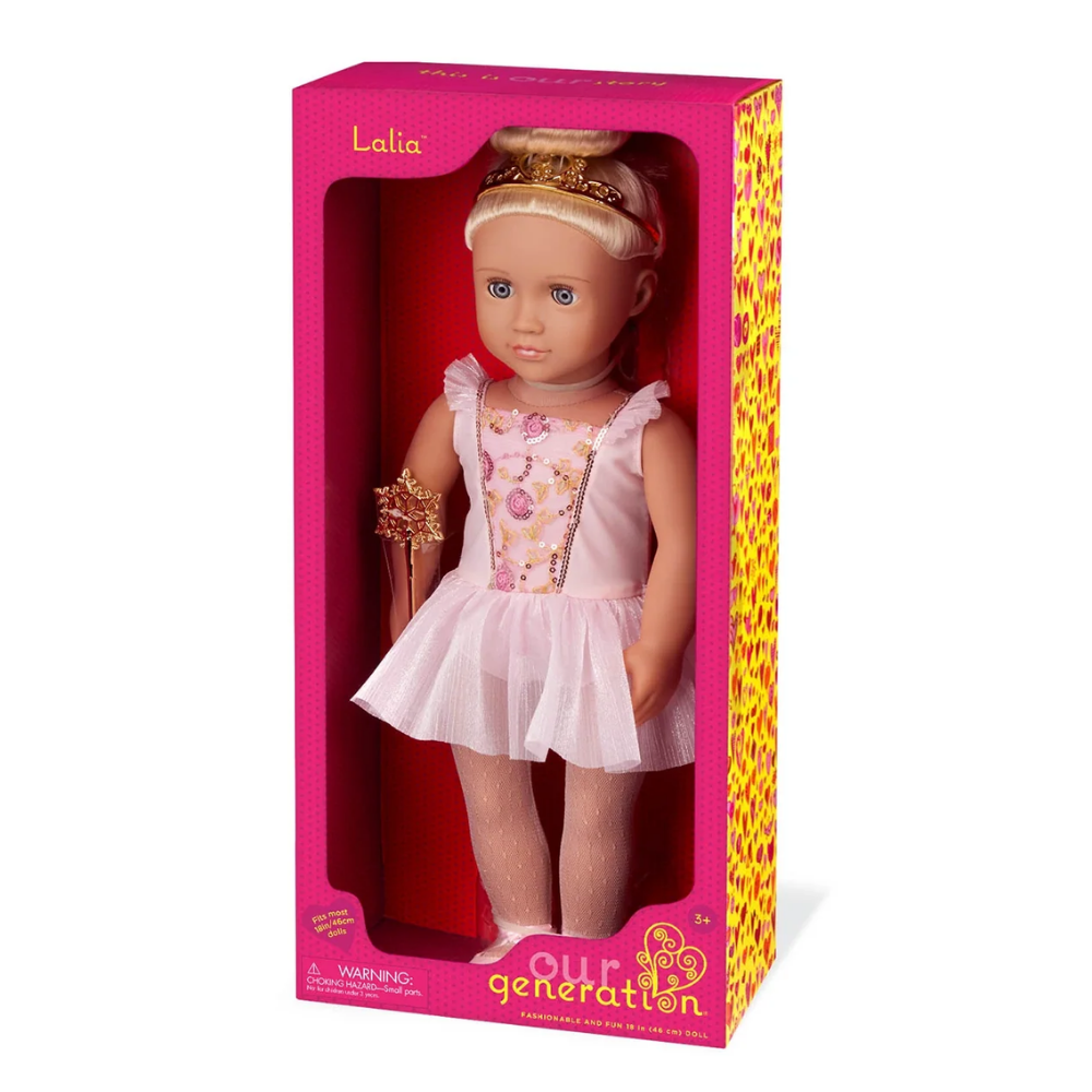 Our Generation | Doll Sugar Plum Fairy Outfit & Wand - Lalia