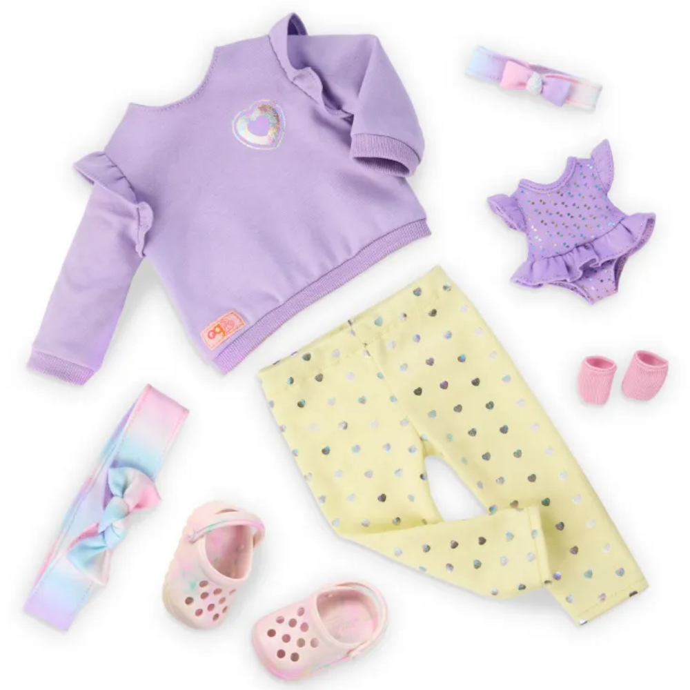 Our Generation | Muñecas hermanas Tory y Riley con accesorios de bebé