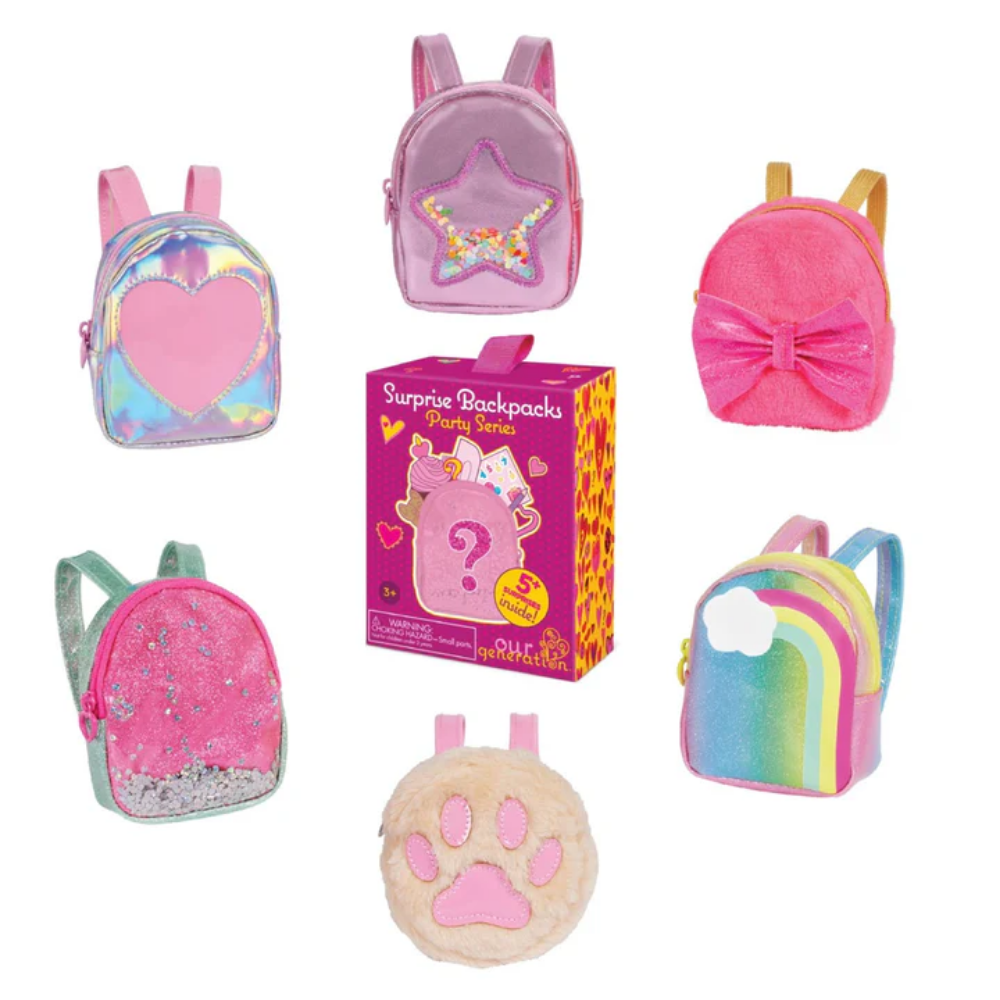 Our Generation | Mini Mochilas con Accesorios Sorpresa