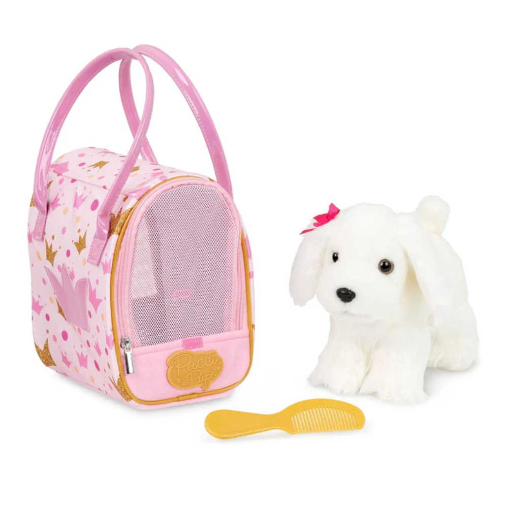 Pucci Pup | Bolso de hombro de peluche