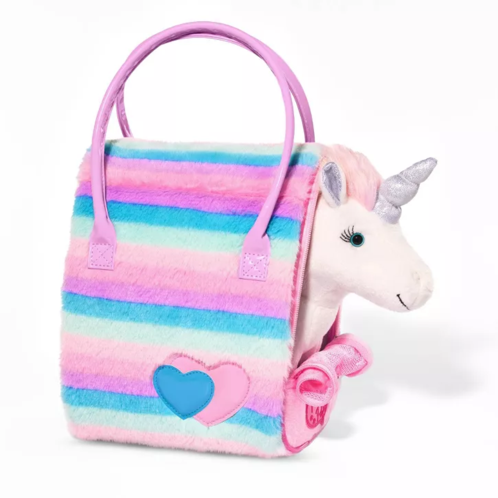 Pucci Pup | Rainbow Glam Bag with Unicorn