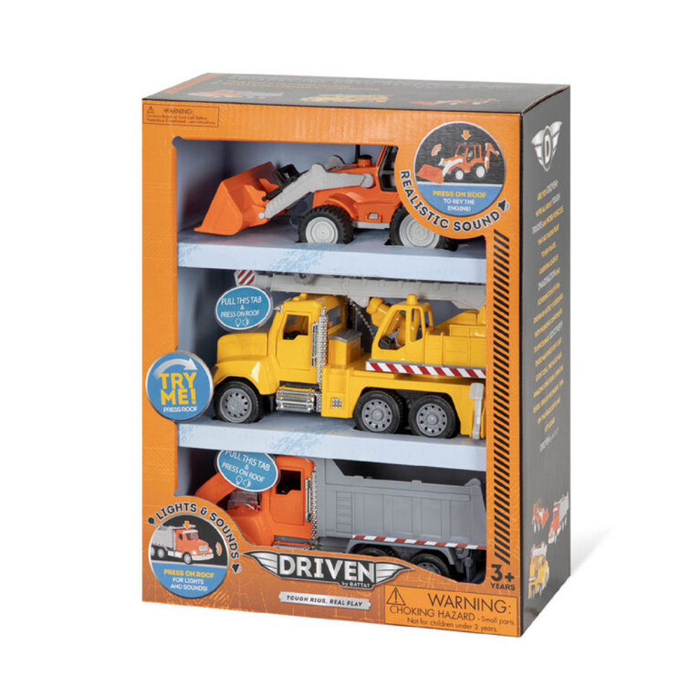 Drive | Flota de construcción micro conducida (3 piezas)