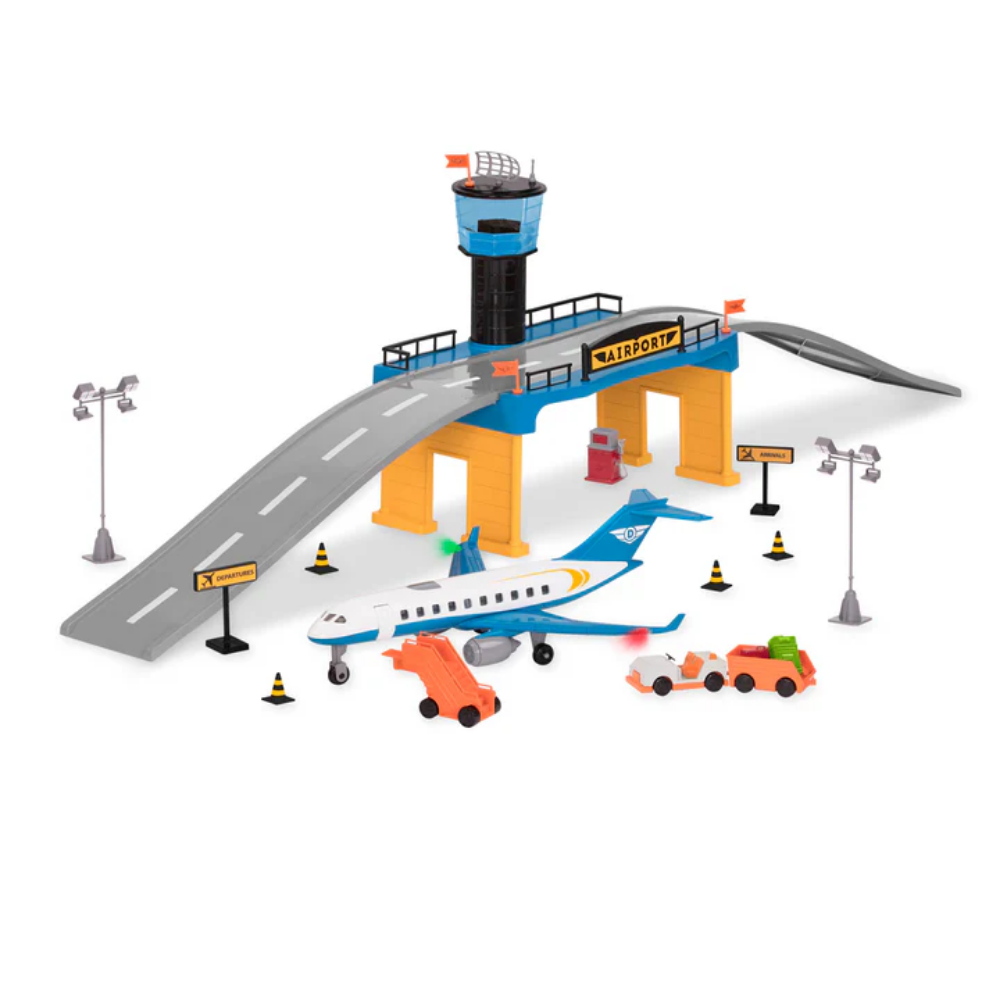 Driven  | Juego de Aeropuerto con Avión de Juguete