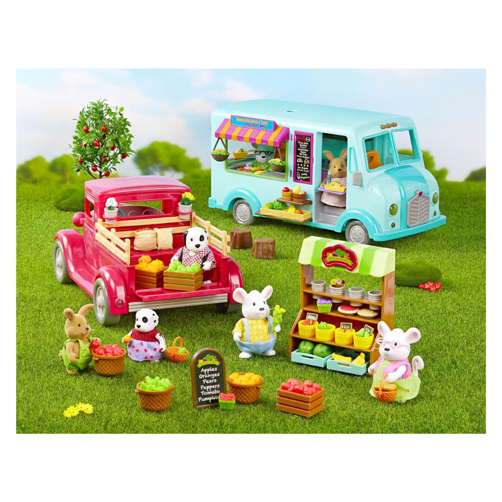 Li'l Woodzeez | Camión De Granja Con  Juguetes