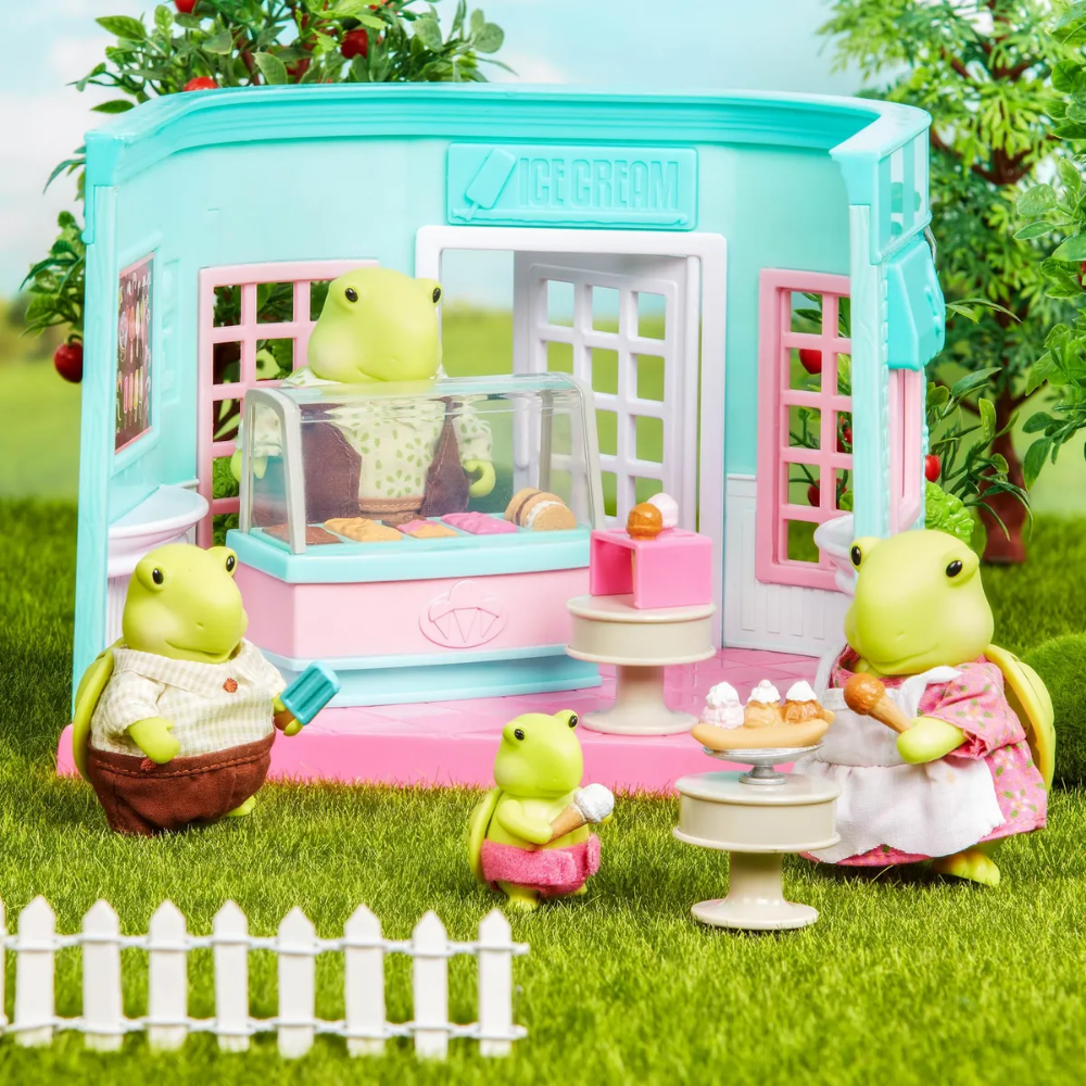 Li'l Woodzeez  | Juego De Casa De Muñecas Tienda De Helados