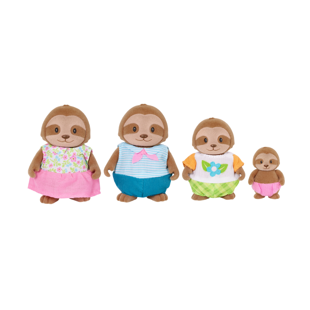 Li'l Woodzeez | Slothington Sloth Family