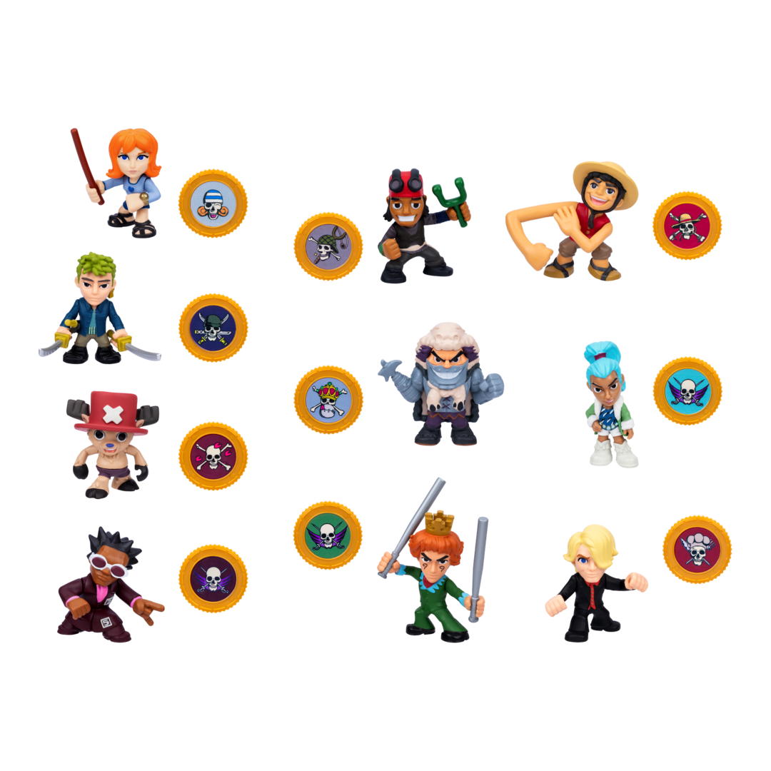 One Piece  | One Piece Mini Fig Acción X1 Cdu Surt.