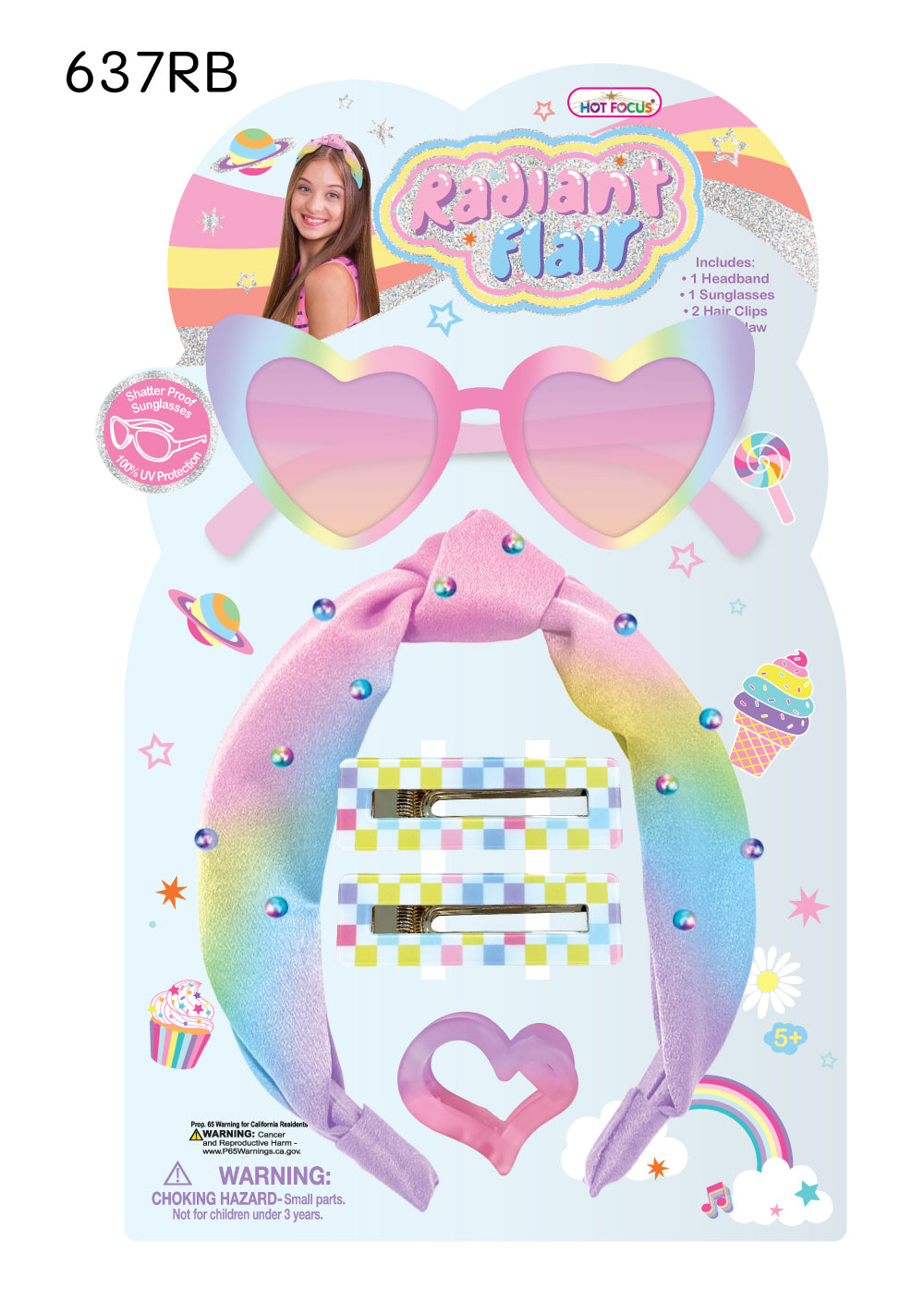 Hot Focus | Radiant Flair Rainbow