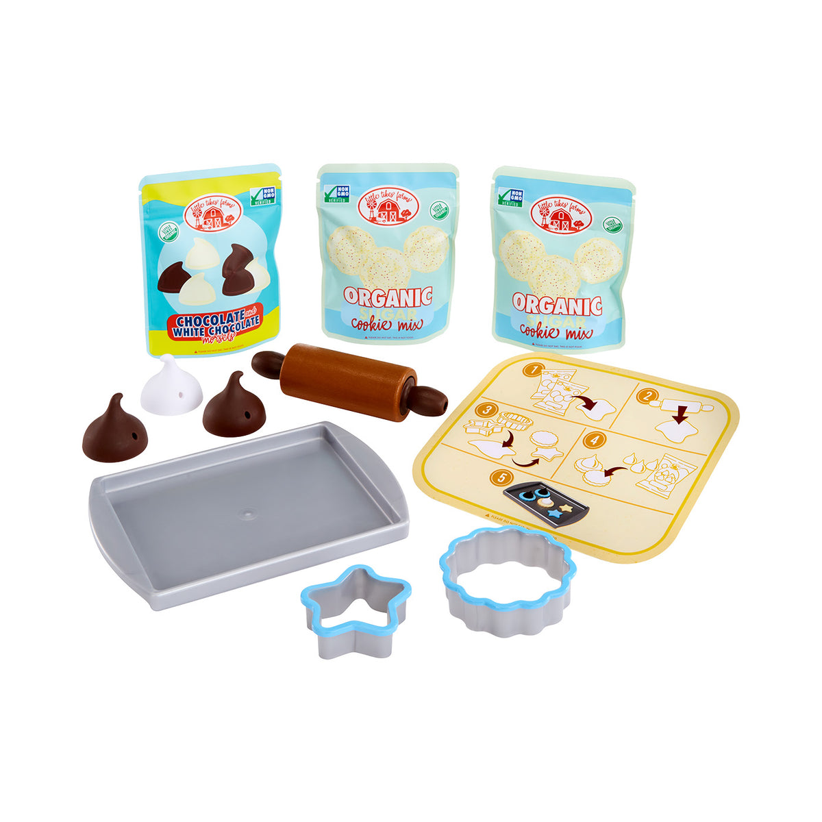 Little Tikes | Playset De Masa Moldeable Creative Chefs Cookie