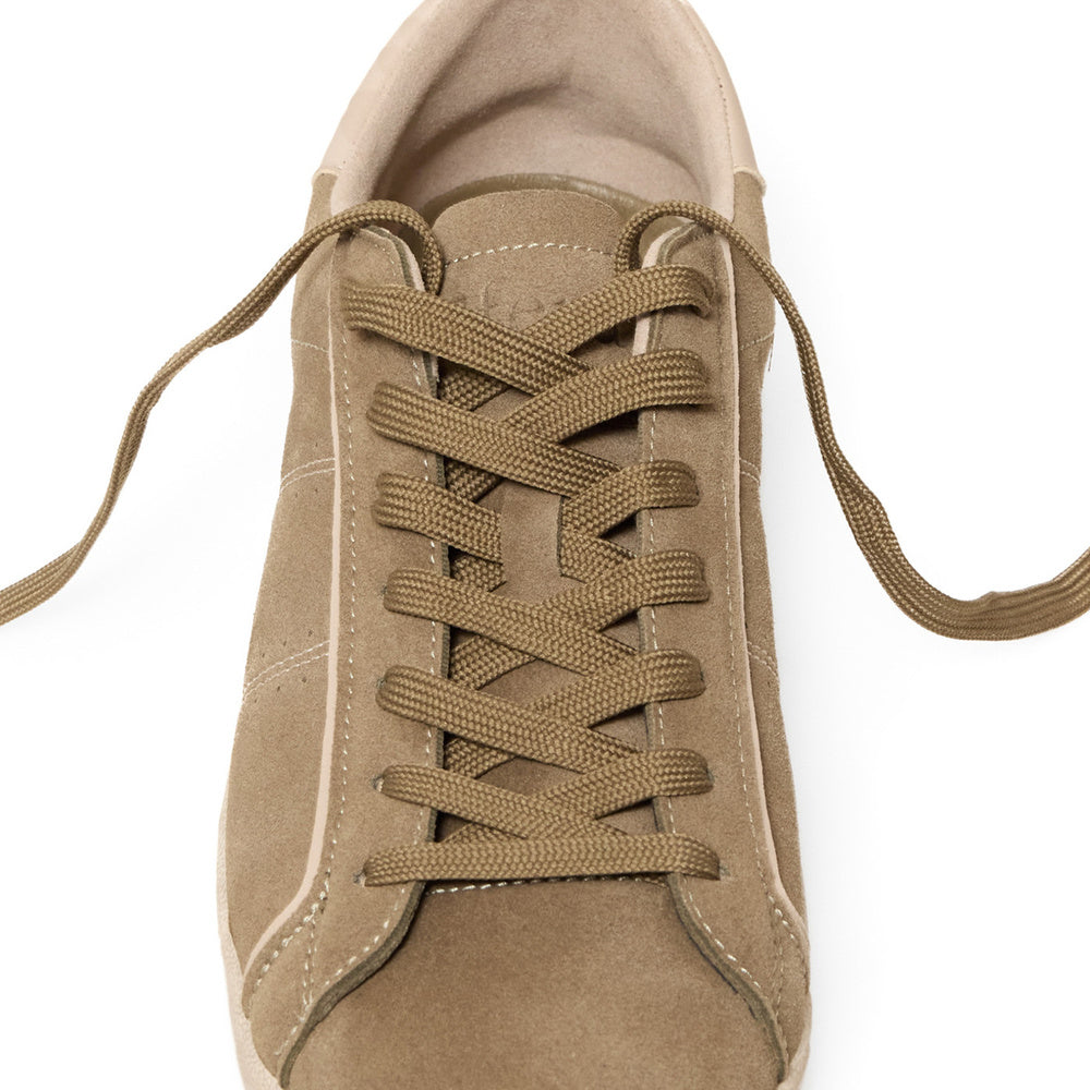 Sfera Zapatillas de ante con cordones - Caqui