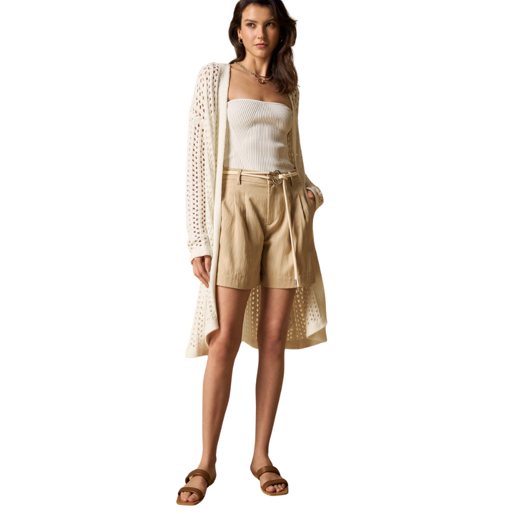 Esprit | Shorts Con Cinturón Ajustable Para Mujer