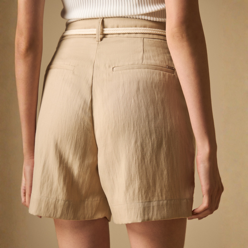 Esprit | Shorts Con Cinturón Ajustable Para Mujer