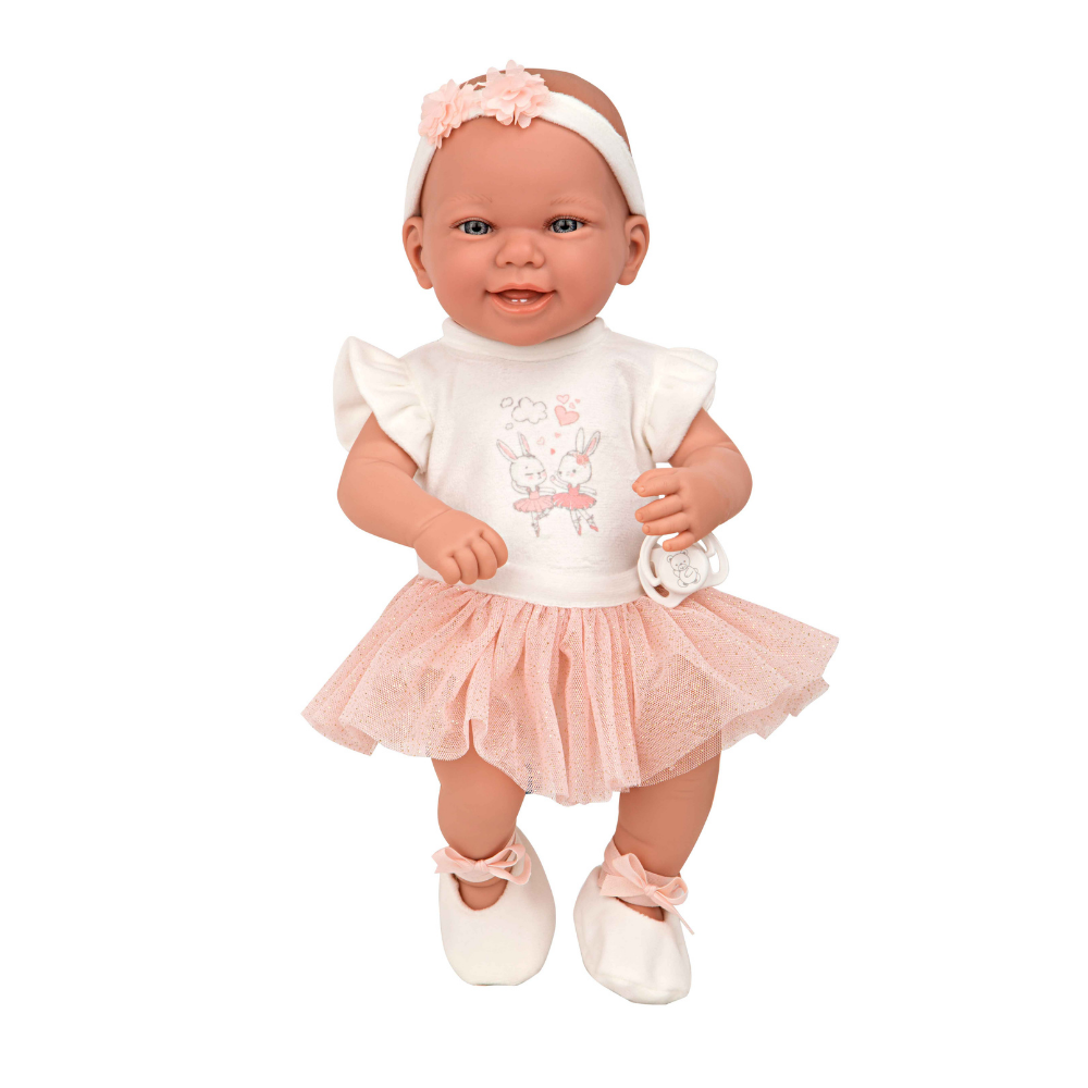 Arias | Muñeco de 42 CM Elegance Zoe Bailarina con Manta
