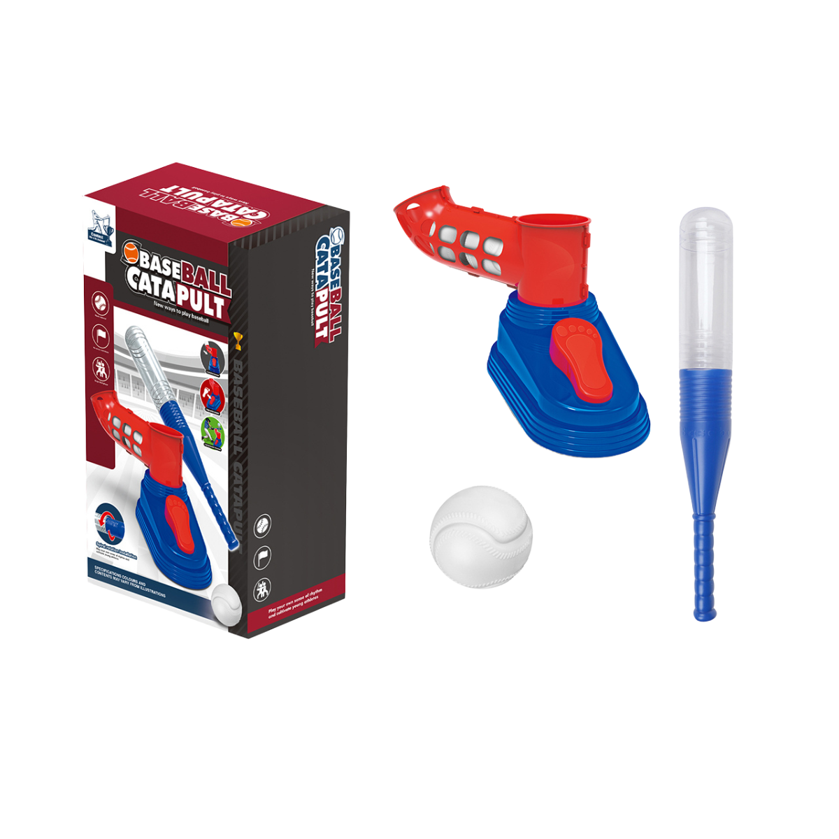 Lanzador de Baseball con Pedal