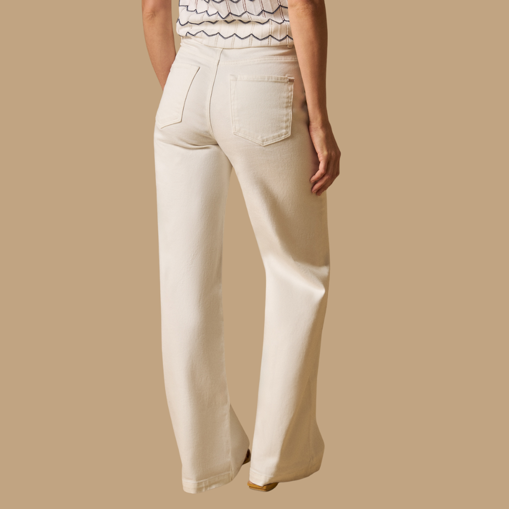 Esprit | Pantalón Wide Leg Talle Alto para Dama