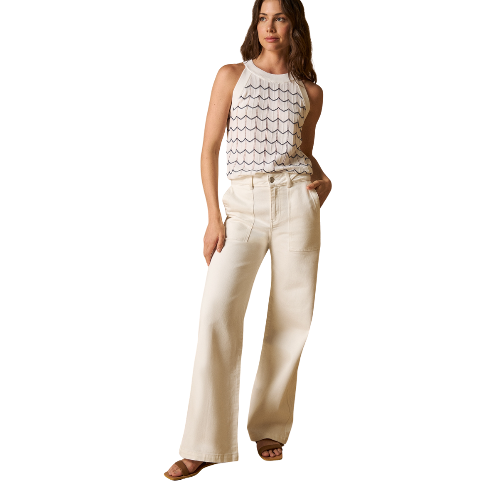 Esprit | Pantalón Wide Leg Talle Alto para Dama