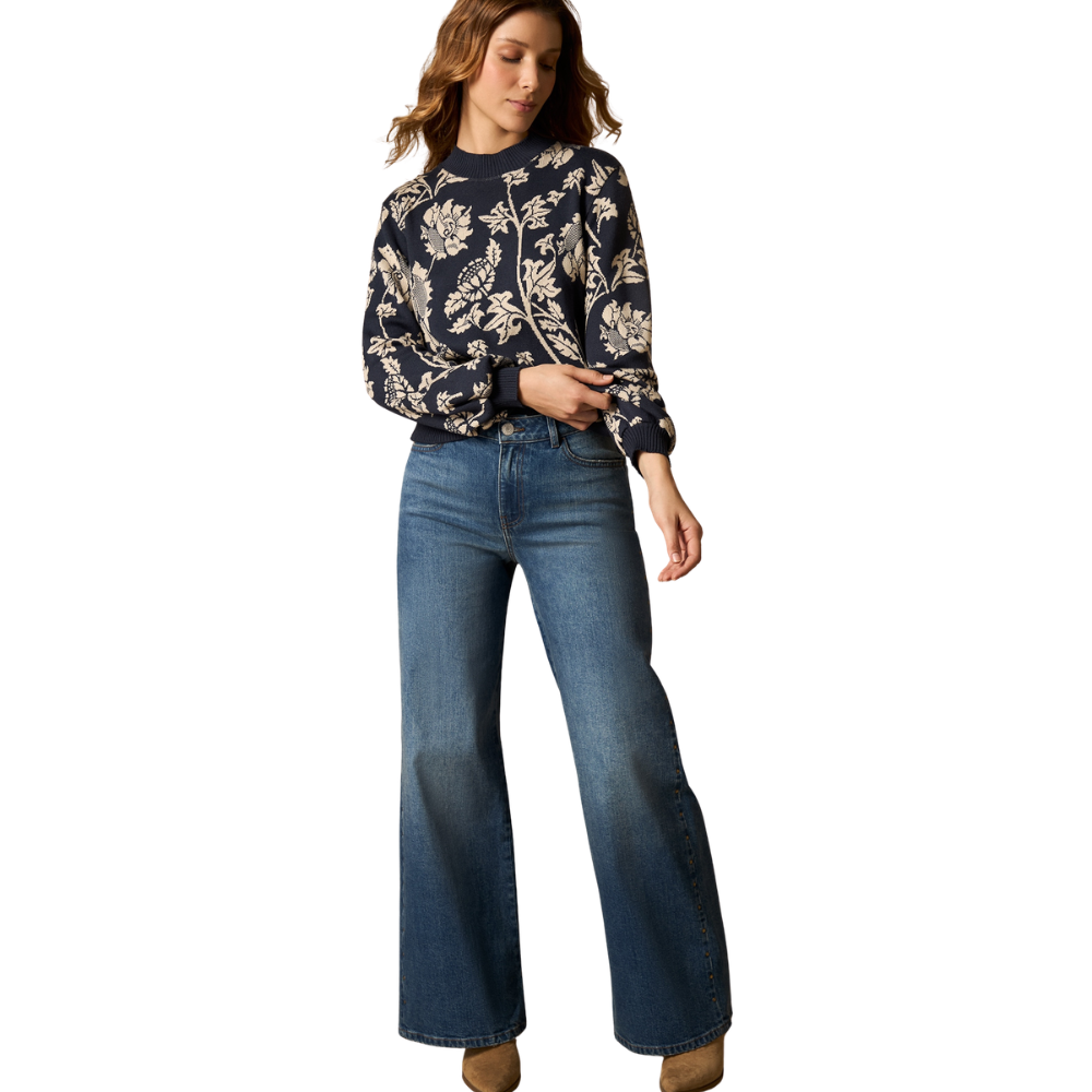 Esprit | Vaqueros Wide Leg con Tachuelas para Dama