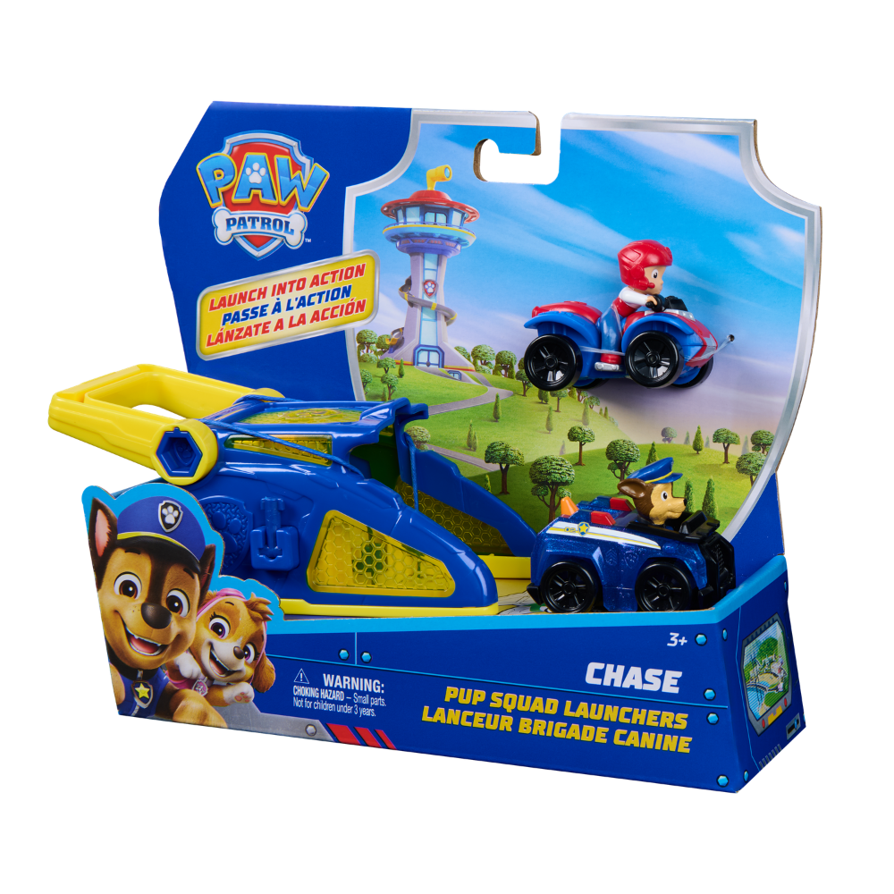 Paw Patrol  | Paw Patrol Lanzador De Vehículo Surt.