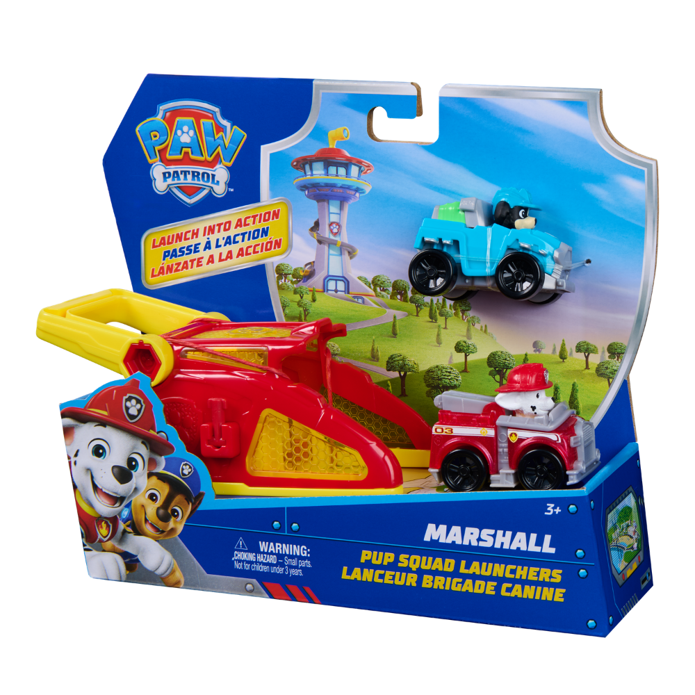 Paw Patrol  | Paw Patrol Lanzador De Vehículo Surt.