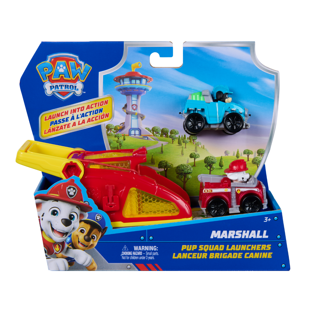 Paw Patrol  | Paw Patrol Lanzador De Vehículo Surt.