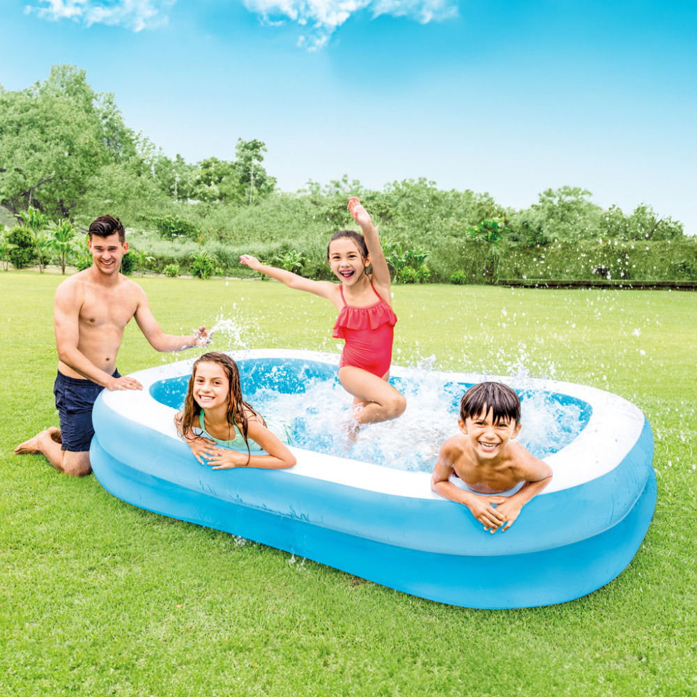 Intex | Piscina Familiar Inflable del Centro® de Natación - Azul
