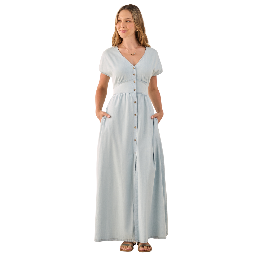 Esprit | Vestido Tejido con Botones Frontales