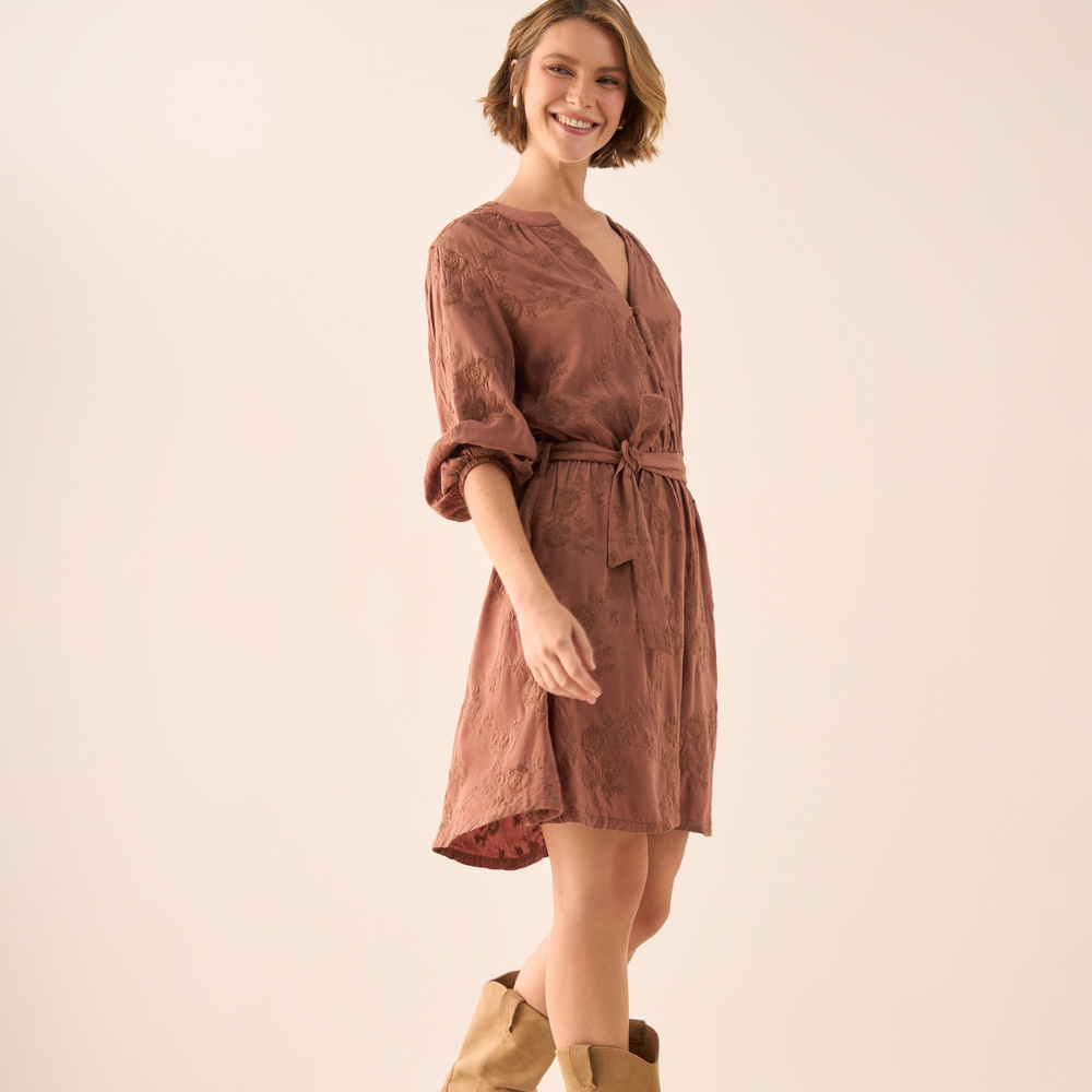 Esprit | Vestido con Bordados Florales