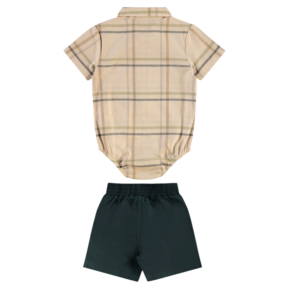 Up Baby | Conjunto body  Camisa y  Bermuda
