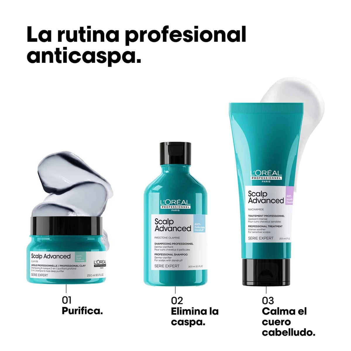 L'Oréal Professionel | Shampoo Anti Caspa Scalp 300ml