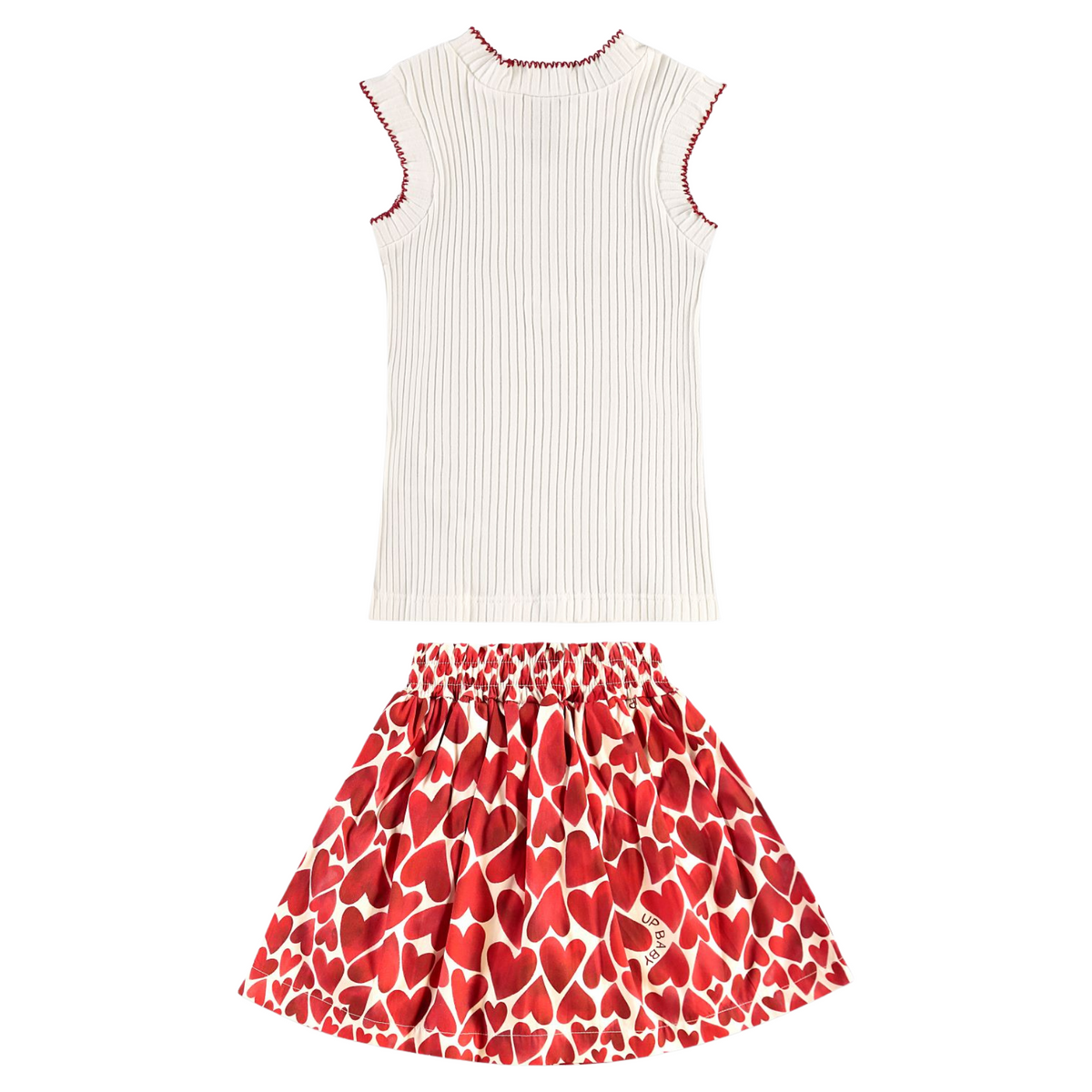 Up Baby | Conjunto  Blusa y Falda  Short  Interno