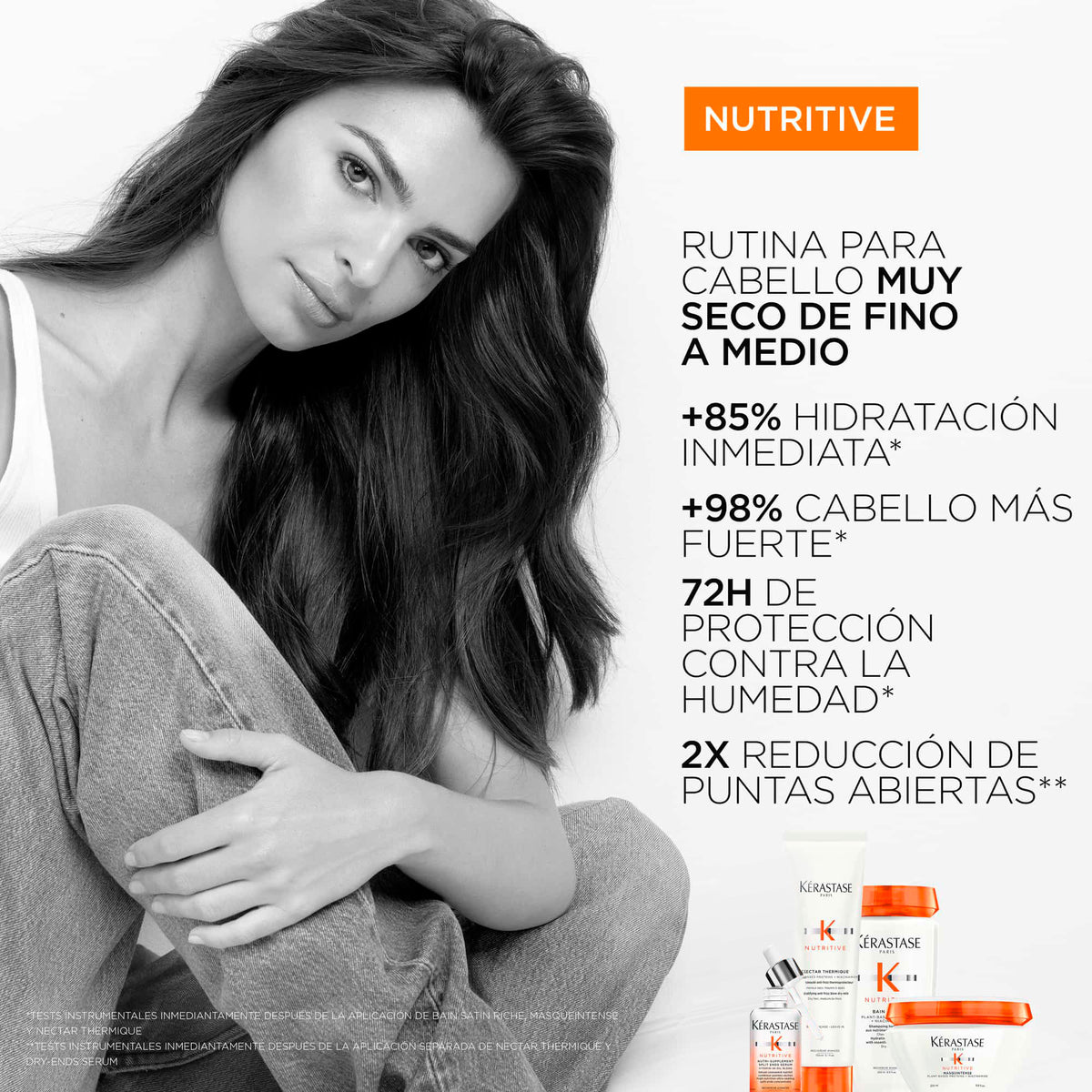 Kérastase | Termoprotector Loción Cabello Fino Nutritive 150ml