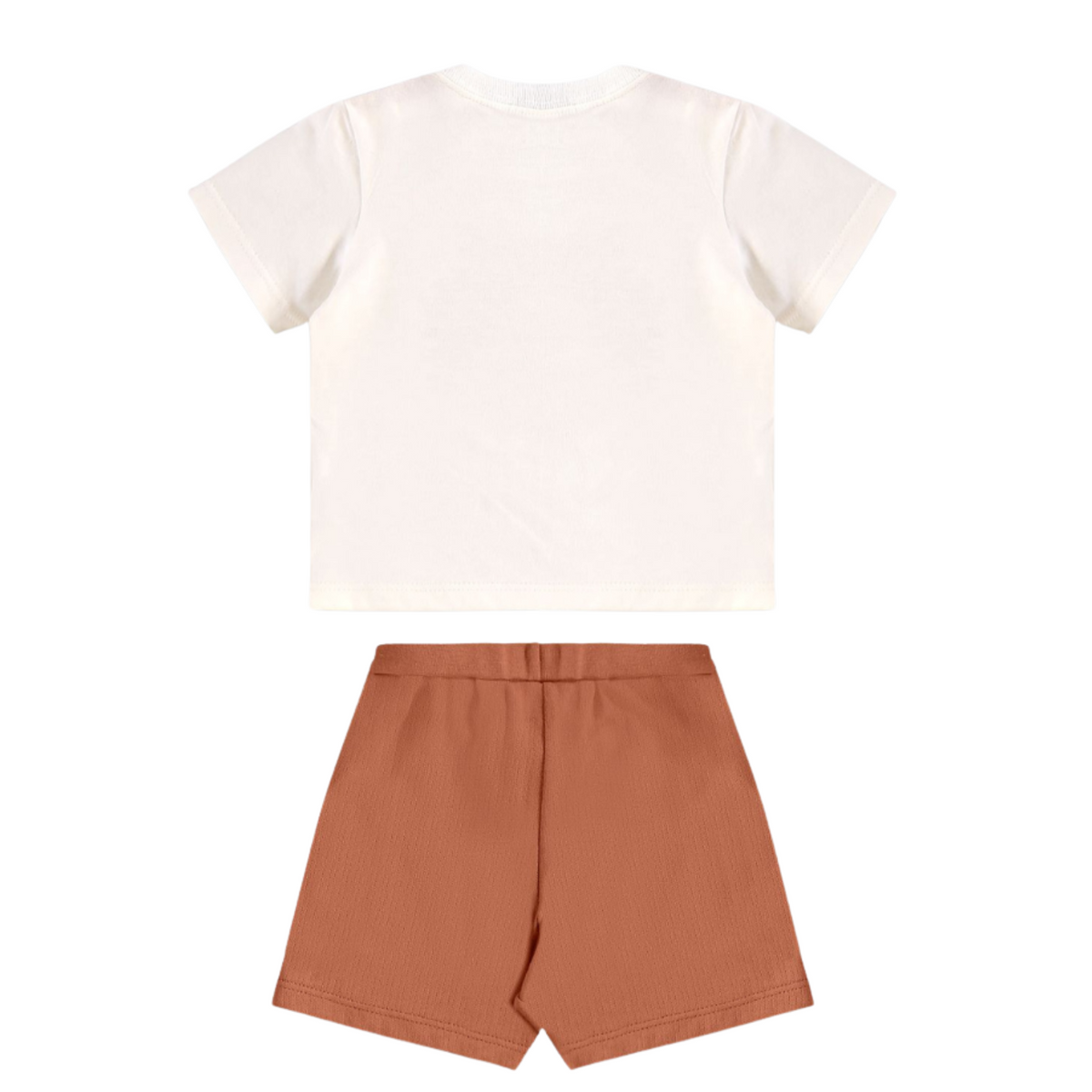 Up Baby | Conjunto Camiseta  y Bermuda En Sudadera