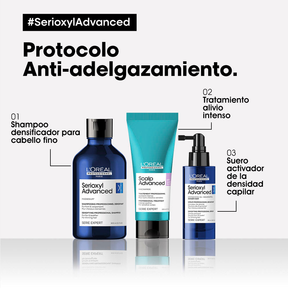 L'Oréal Professionnel | Shampoo Densidad Serioxyl 300ml