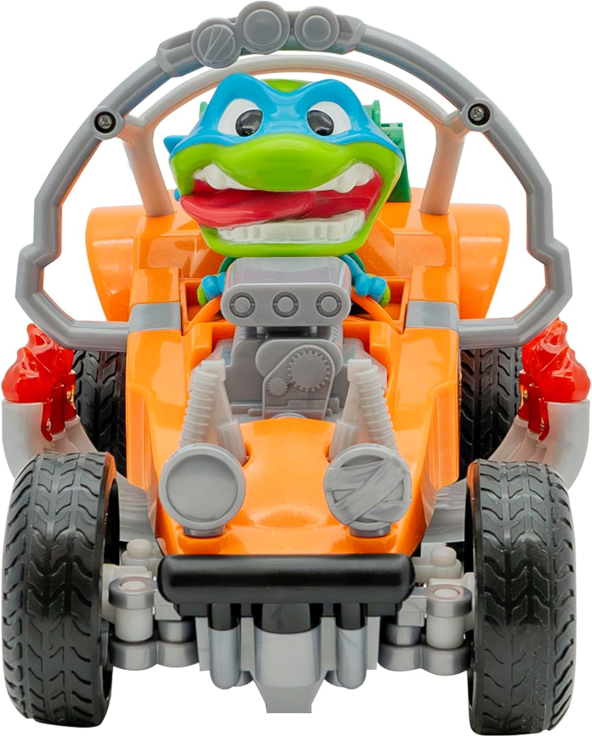 TMNT | Coche Teledirigido Roll Over de Leonardo Tortuga Ninja, Estilo Clásico