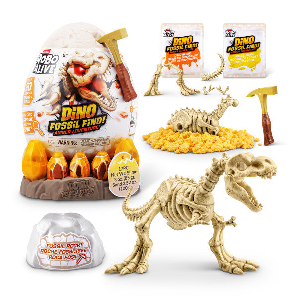 Robo Alive | Robo Alive Fossil Find Amber Adventure de ZURU